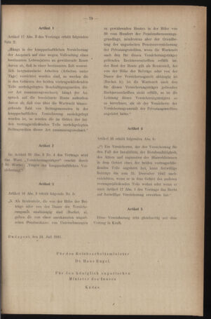 Verordnungsblatt des Reichsprotektors in Böhmen und Mähren: = Věstník nařízení Reichsprotektora in Böhmen und Mähren 19420414 Seite: 11