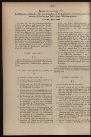 Verordnungsblatt des Reichsprotektors in Böhmen und Mähren: = Věstník nařízení Reichsprotektora in Böhmen und Mähren 19420520 Seite: 2