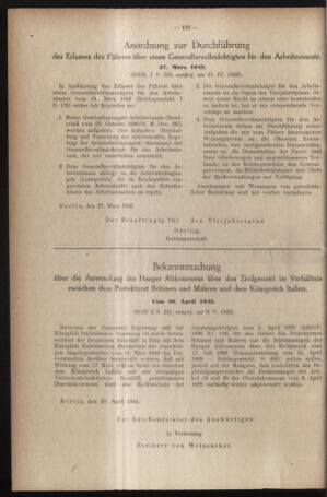 Verordnungsblatt des Reichsprotektors in Böhmen und Mähren: = Věstník nařízení Reichsprotektora in Böhmen und Mähren 19420601 Seite: 2