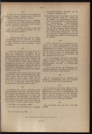 Verordnungsblatt des Reichsprotektors in Böhmen und Mähren: = Věstník nařízení Reichsprotektora in Böhmen und Mähren 19420718 Seite: 3