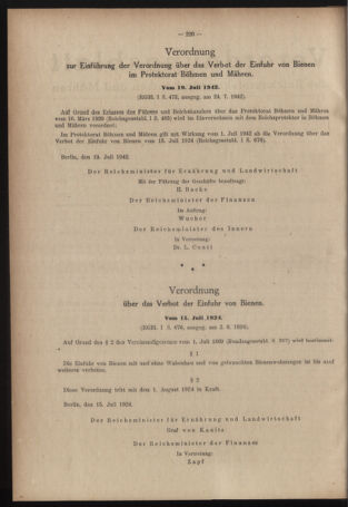 Verordnungsblatt des Reichsprotektors in Böhmen und Mähren: = Věstník nařízení Reichsprotektora in Böhmen und Mähren 19420815 Seite: 2