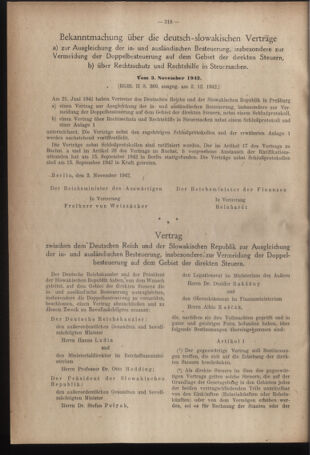 Verordnungsblatt des Reichsprotektors in Böhmen und Mähren: = Věstník nařízení Reichsprotektora in Böhmen und Mähren 19421231 Seite: 2