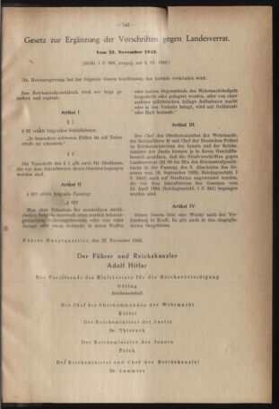 Verordnungsblatt des Reichsprotektors in Böhmen und Mähren: = Věstník nařízení Reichsprotektora in Böhmen und Mähren 19421231 Seite: 27