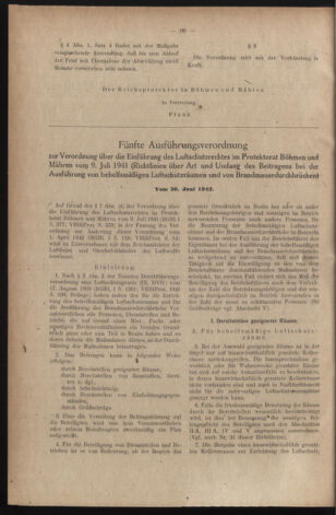 Verordnungsblatt des Reichsprotektors in Böhmen und Mähren: = Věstník nařízení Reichsprotektora in Böhmen und Mähren 19430712 Seite: 2