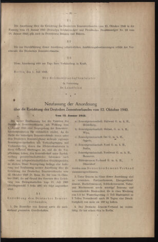 Verordnungsblatt des Reichsprotektors in Böhmen und Mähren: = Věstník nařízení Reichsprotektora in Böhmen und Mähren 19430712 Seite: 7