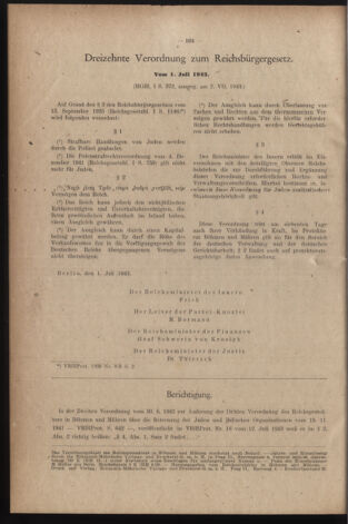 Verordnungsblatt des Reichsprotektors in Böhmen und Mähren: = Věstník nařízení Reichsprotektora in Böhmen und Mähren 19430731 Seite: 2