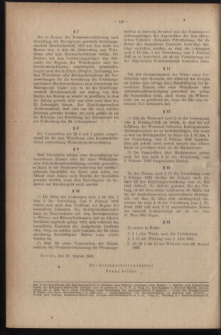 Verordnungsblatt des Reichsprotektors in Böhmen und Mähren: = Věstník nařízení Reichsprotektora in Böhmen und Mähren 19430826 Seite: 6