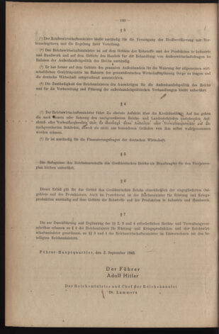 Verordnungsblatt des Reichsprotektors in Böhmen und Mähren: = Věstník nařízení Reichsprotektora in Böhmen und Mähren 19431022 Seite: 2