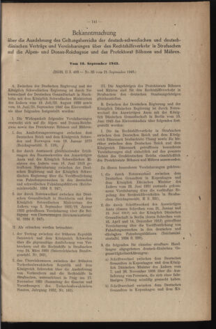 Verordnungsblatt des Reichsprotektors in Böhmen und Mähren: = Věstník nařízení Reichsprotektora in Böhmen und Mähren 19431022 Seite: 3