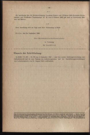 Verordnungsblatt des Reichsprotektors in Böhmen und Mähren: = Věstník nařízení Reichsprotektora in Böhmen und Mähren 19431022 Seite: 8