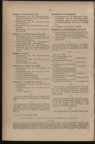 Verordnungsblatt des Reichsprotektors in Böhmen und Mähren: = Věstník nařízení Reichsprotektora in Böhmen und Mähren 19431104 Seite: 2