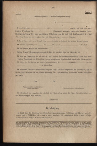 Verordnungsblatt des Reichsprotektors in Böhmen und Mähren: = Věstník nařízení Reichsprotektora in Böhmen und Mähren 19431111 Seite: 8