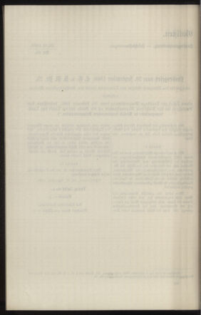 Verordnungsblatt des k.k. Ministeriums des Innern. Beibl.. Beiblatt zu dem Verordnungsblatte des k.k. Ministeriums des Innern. Angelegenheiten der staatlichen Veterinärverwaltung. (etc.) 19110228 Seite: 46