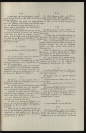 Verordnungsblatt des k.k. Ministeriums des Innern. Beibl.. Beiblatt zu dem Verordnungsblatte des k.k. Ministeriums des Innern. Angelegenheiten der staatlichen Veterinärverwaltung. (etc.) 19110228 Seite: 97