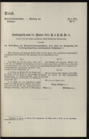 Verordnungsblatt des k.k. Ministeriums des Innern. Beibl.. Beiblatt zu dem Verordnungsblatte des k.k. Ministeriums des Innern. Angelegenheiten der staatlichen Veterinärverwaltung. (etc.) 19110315 Seite: 103