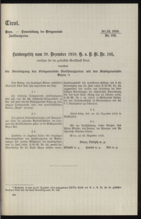 Verordnungsblatt des k.k. Ministeriums des Innern. Beibl.. Beiblatt zu dem Verordnungsblatte des k.k. Ministeriums des Innern. Angelegenheiten der staatlichen Veterinärverwaltung. (etc.) 19110315 Seite: 11