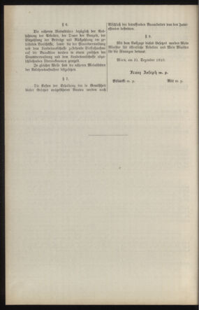 Verordnungsblatt des k.k. Ministeriums des Innern. Beibl.. Beiblatt zu dem Verordnungsblatte des k.k. Ministeriums des Innern. Angelegenheiten der staatlichen Veterinärverwaltung. (etc.) 19110315 Seite: 110