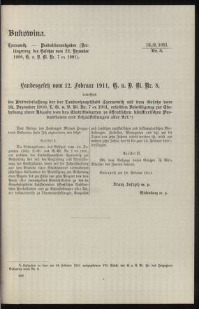 Verordnungsblatt des k.k. Ministeriums des Innern. Beibl.. Beiblatt zu dem Verordnungsblatte des k.k. Ministeriums des Innern. Angelegenheiten der staatlichen Veterinärverwaltung. (etc.) 19110315 Seite: 35