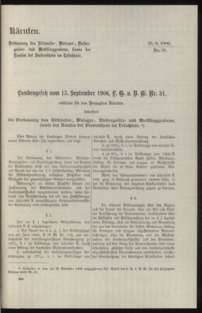 Verordnungsblatt des k.k. Ministeriums des Innern. Beibl.. Beiblatt zu dem Verordnungsblatte des k.k. Ministeriums des Innern. Angelegenheiten der staatlichen Veterinärverwaltung. (etc.) 19110315 Seite: 51