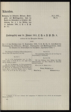 Verordnungsblatt des k.k. Ministeriums des Innern. Beibl.. Beiblatt zu dem Verordnungsblatte des k.k. Ministeriums des Innern. Angelegenheiten der staatlichen Veterinärverwaltung. (etc.) 19110315 Seite: 53