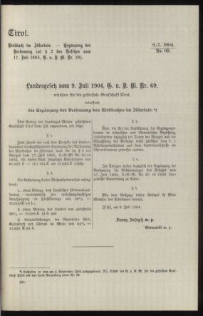 Verordnungsblatt des k.k. Ministeriums des Innern. Beibl.. Beiblatt zu dem Verordnungsblatte des k.k. Ministeriums des Innern. Angelegenheiten der staatlichen Veterinärverwaltung. (etc.) 19110315 Seite: 93