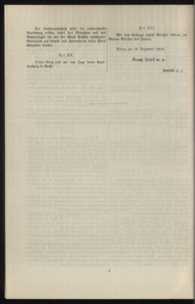 Verordnungsblatt des k.k. Ministeriums des Innern. Beibl.. Beiblatt zu dem Verordnungsblatte des k.k. Ministeriums des Innern. Angelegenheiten der staatlichen Veterinärverwaltung. (etc.) 19110515 Seite: 10