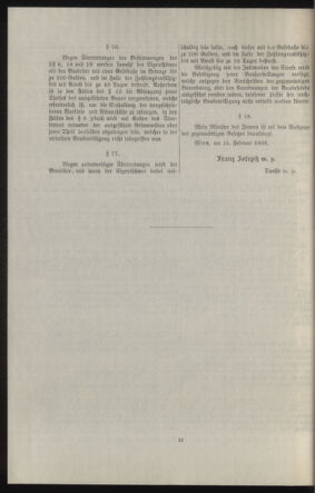 Verordnungsblatt des k.k. Ministeriums des Innern. Beibl.. Beiblatt zu dem Verordnungsblatte des k.k. Ministeriums des Innern. Angelegenheiten der staatlichen Veterinärverwaltung. (etc.) 19110515 Seite: 256