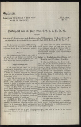 Verordnungsblatt des k.k. Ministeriums des Innern. Beibl.. Beiblatt zu dem Verordnungsblatte des k.k. Ministeriums des Innern. Angelegenheiten der staatlichen Veterinärverwaltung. (etc.) 19110515 Seite: 357