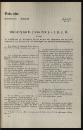 Verordnungsblatt des k.k. Ministeriums des Innern. Beibl.. Beiblatt zu dem Verordnungsblatte des k.k. Ministeriums des Innern. Angelegenheiten der staatlichen Veterinärverwaltung. (etc.) 19110515 Seite: 5