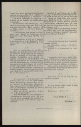 Verordnungsblatt des k.k. Ministeriums des Innern. Beibl.. Beiblatt zu dem Verordnungsblatte des k.k. Ministeriums des Innern. Angelegenheiten der staatlichen Veterinärverwaltung. (etc.) 19110515 Seite: 6