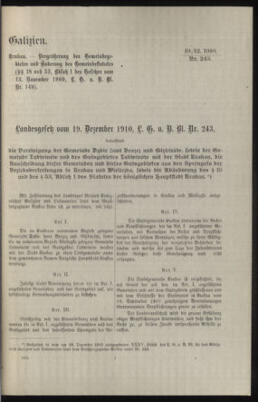 Verordnungsblatt des k.k. Ministeriums des Innern. Beibl.. Beiblatt zu dem Verordnungsblatte des k.k. Ministeriums des Innern. Angelegenheiten der staatlichen Veterinärverwaltung. (etc.) 19110515 Seite: 7