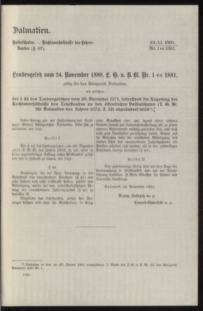 Verordnungsblatt des k.k. Ministeriums des Innern. Beibl.. Beiblatt zu dem Verordnungsblatte des k.k. Ministeriums des Innern. Angelegenheiten der staatlichen Veterinärverwaltung. (etc.) 19110715 Seite: 251