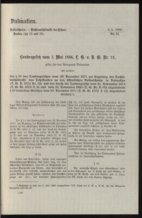 Verordnungsblatt des k.k. Ministeriums des Innern. Beibl.. Beiblatt zu dem Verordnungsblatte des k.k. Ministeriums des Innern. Angelegenheiten der staatlichen Veterinärverwaltung. (etc.) 19110715 Seite: 253