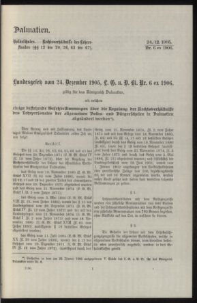 Verordnungsblatt des k.k. Ministeriums des Innern. Beibl.. Beiblatt zu dem Verordnungsblatte des k.k. Ministeriums des Innern. Angelegenheiten der staatlichen Veterinärverwaltung. (etc.) 19110715 Seite: 261