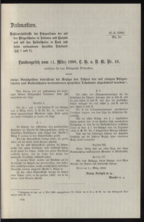 Verordnungsblatt des k.k. Ministeriums des Innern. Beibl.. Beiblatt zu dem Verordnungsblatte des k.k. Ministeriums des Innern. Angelegenheiten der staatlichen Veterinärverwaltung. (etc.) 19110715 Seite: 273