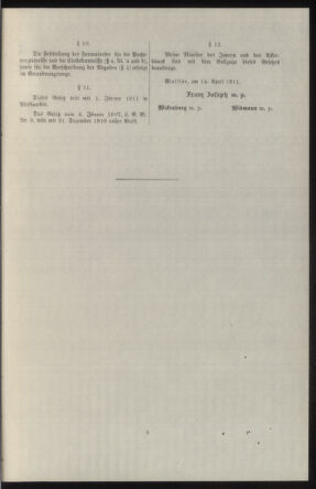 Verordnungsblatt des k.k. Ministeriums des Innern. Beibl.. Beiblatt zu dem Verordnungsblatte des k.k. Ministeriums des Innern. Angelegenheiten der staatlichen Veterinärverwaltung. (etc.) 19110715 Seite: 369