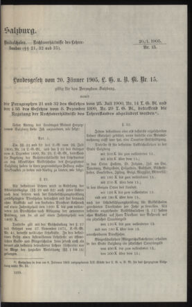 Verordnungsblatt des k.k. Ministeriums des Innern. Beibl.. Beiblatt zu dem Verordnungsblatte des k.k. Ministeriums des Innern. Angelegenheiten der staatlichen Veterinärverwaltung. (etc.) 19110715 Seite: 505