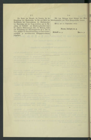 Verordnungsblatt des k.k. Ministeriums des Innern. Beibl.. Beiblatt zu dem Verordnungsblatte des k.k. Ministeriums des Innern. Angelegenheiten der staatlichen Veterinärverwaltung. (etc.) 19110715 Seite: 540