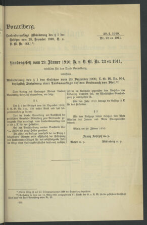 Verordnungsblatt des k.k. Ministeriums des Innern. Beibl.. Beiblatt zu dem Verordnungsblatte des k.k. Ministeriums des Innern. Angelegenheiten der staatlichen Veterinärverwaltung. (etc.) 19110715 Seite: 541