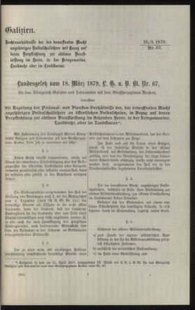 Verordnungsblatt des k.k. Ministeriums des Innern. Beibl.. Beiblatt zu dem Verordnungsblatte des k.k. Ministeriums des Innern. Angelegenheiten der staatlichen Veterinärverwaltung. (etc.) 19110930 Seite: 109