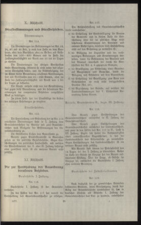 Verordnungsblatt des k.k. Ministeriums des Innern. Beibl.. Beiblatt zu dem Verordnungsblatte des k.k. Ministeriums des Innern. Angelegenheiten der staatlichen Veterinärverwaltung. (etc.) 19110930 Seite: 185