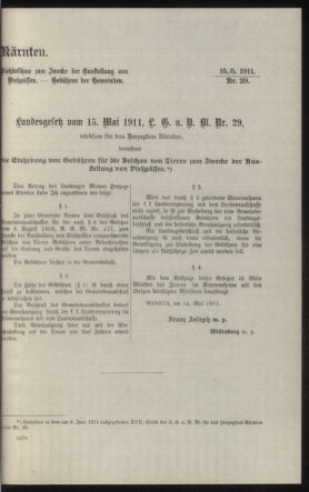 Verordnungsblatt des k.k. Ministeriums des Innern. Beibl.. Beiblatt zu dem Verordnungsblatte des k.k. Ministeriums des Innern. Angelegenheiten der staatlichen Veterinärverwaltung. (etc.) 19110930 Seite: 187