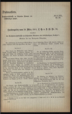 Verordnungsblatt des k.k. Ministeriums des Innern. Beibl.. Beiblatt zu dem Verordnungsblatte des k.k. Ministeriums des Innern. Angelegenheiten der staatlichen Veterinärverwaltung. (etc.) 19110930 Seite: 3