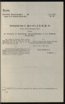 Verordnungsblatt des k.k. Ministeriums des Innern. Beibl.. Beiblatt zu dem Verordnungsblatte des k.k. Ministeriums des Innern. Angelegenheiten der staatlichen Veterinärverwaltung. (etc.) 19110930 Seite: 317