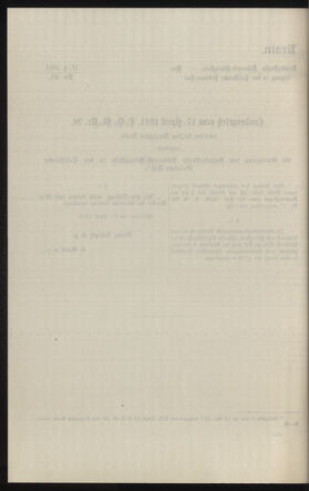 Verordnungsblatt des k.k. Ministeriums des Innern. Beibl.. Beiblatt zu dem Verordnungsblatte des k.k. Ministeriums des Innern. Angelegenheiten der staatlichen Veterinärverwaltung. (etc.) 19110930 Seite: 318