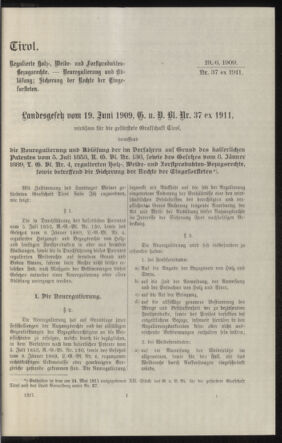 Verordnungsblatt des k.k. Ministeriums des Innern. Beibl.. Beiblatt zu dem Verordnungsblatte des k.k. Ministeriums des Innern. Angelegenheiten der staatlichen Veterinärverwaltung. (etc.) 19110930 Seite: 427