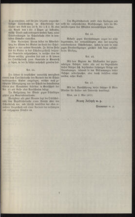 Verordnungsblatt des k.k. Ministeriums des Innern. Beibl.. Beiblatt zu dem Verordnungsblatte des k.k. Ministeriums des Innern. Angelegenheiten der staatlichen Veterinärverwaltung. (etc.) 19110930 Seite: 45