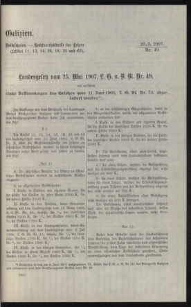 Verordnungsblatt des k.k. Ministeriums des Innern. Beibl.. Beiblatt zu dem Verordnungsblatte des k.k. Ministeriums des Innern. Angelegenheiten der staatlichen Veterinärverwaltung. (etc.) 19110930 Seite: 99