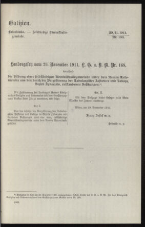 Verordnungsblatt des k.k. Ministeriums des Innern. Beibl.. Beiblatt zu dem Verordnungsblatte des k.k. Ministeriums des Innern. Angelegenheiten der staatlichen Veterinärverwaltung. (etc.) 19120615 Seite: 167