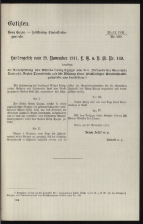 Verordnungsblatt des k.k. Ministeriums des Innern. Beibl.. Beiblatt zu dem Verordnungsblatte des k.k. Ministeriums des Innern. Angelegenheiten der staatlichen Veterinärverwaltung. (etc.) 19120615 Seite: 169